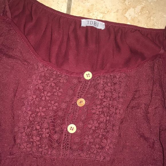 Tobi Boho Top Size Small - Picture 2 of 4